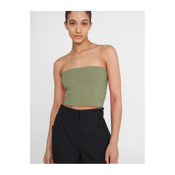 Noisy May Brandon bandeau top sage