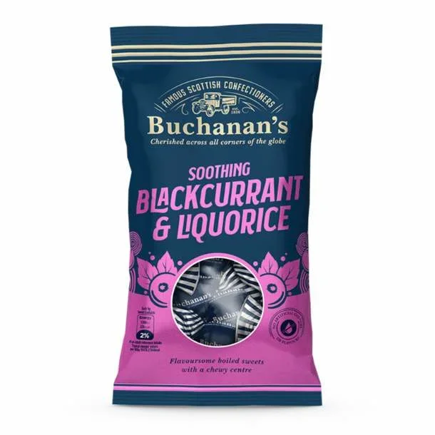 Christiansen Snacks Buchanan's blackcurrant &amp; liquorice