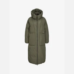 JJXX Lolly Long Puffer Jakke Grn