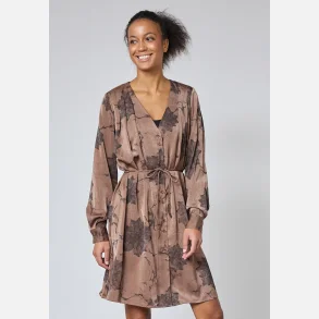 Sisters Point Esava Dress Brown Flower