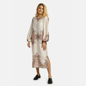Liberte Essentiel Wennise LS Dress Creme Paisley