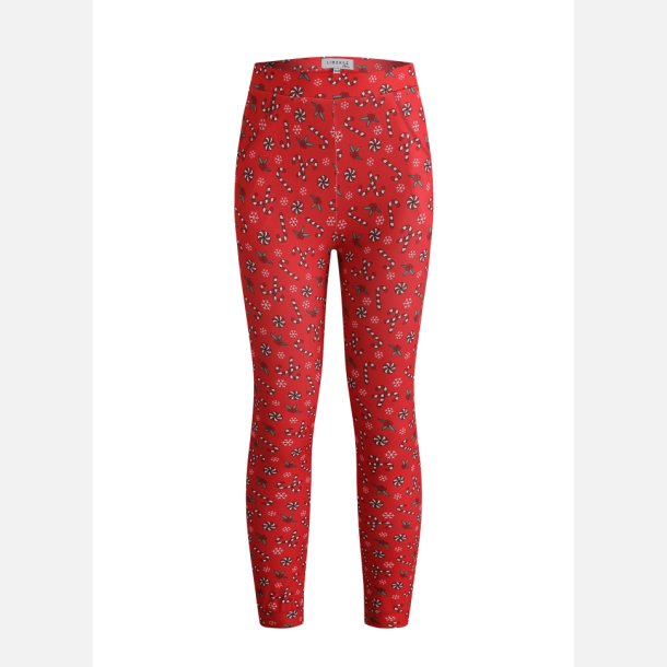 Liberte Ami Alma candycane red leggings