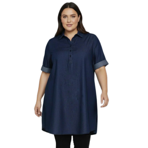 Cassiopeia Kumanna Tunic Dark Blue Wash