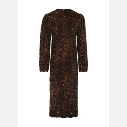 Noella Teagan kjole chocolate brown