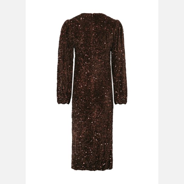 Noella Teagan kjole chocolate brown