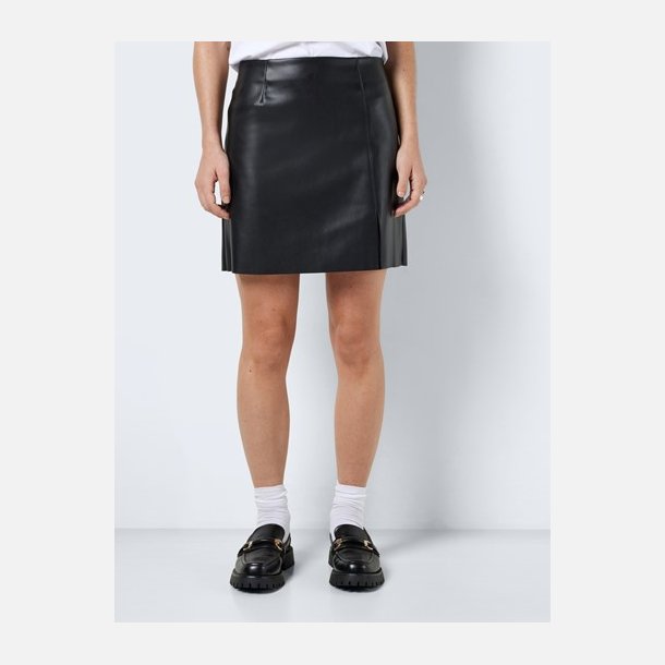 Noisy May Clara PU nederdel kort