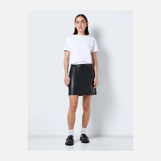 Noisy May Clara PU nederdel kort