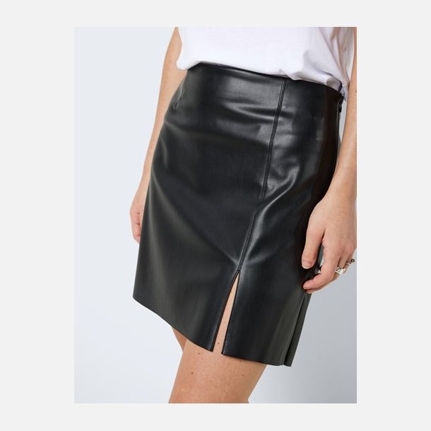 Noisy May Clara PU nederdel kort