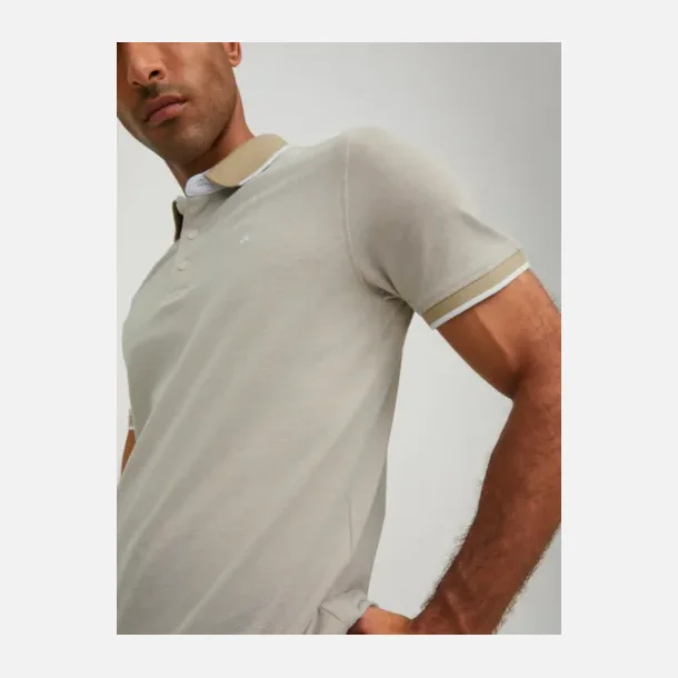 Jack &amp; Jones Paulos polo slim fit crockery