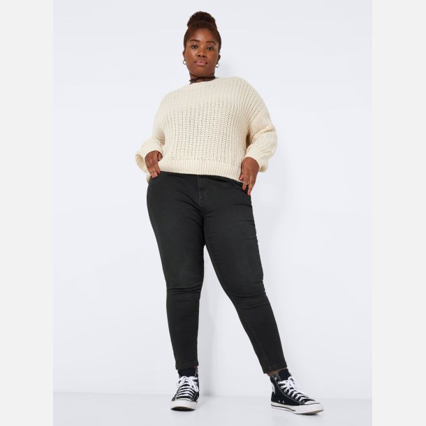 Noisy May Callie curve jeans sort