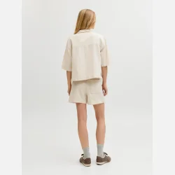 JJXX Global waffle 3/4 Resort Shirt Moonbeam