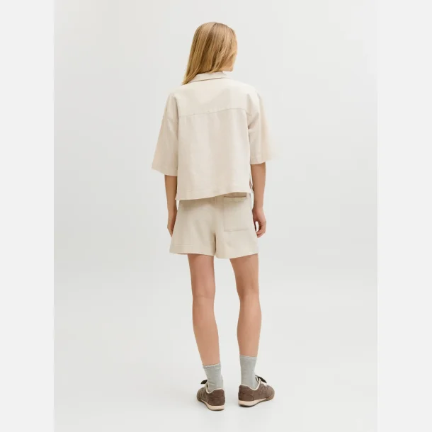 JJXX Global waffle 3/4 Resort Shirt Moonbeam