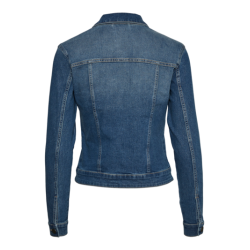 Noisy May Debra denim jakke medium blue