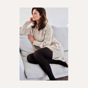 Decoy tights small dots 40 den
