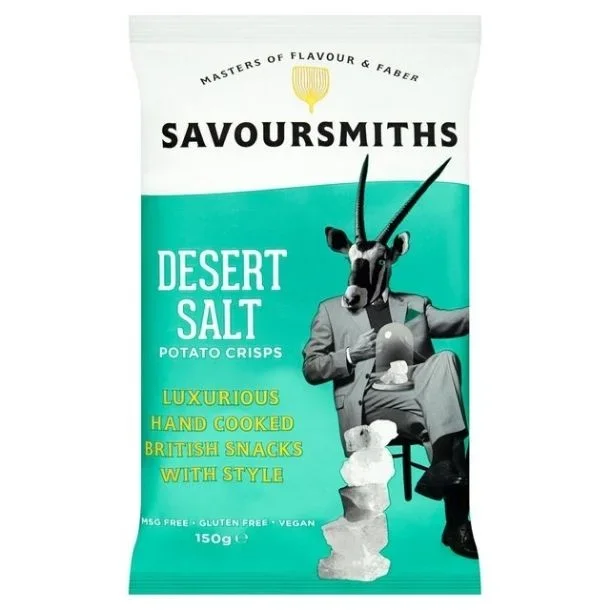 Christiansen Snacks Savoursmiths chips desert salt