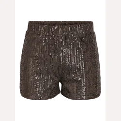 Noisy May  Scarlett Mini Shorts Chocolate Brown