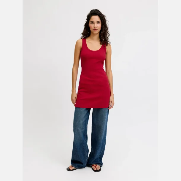 JJXX Frida U-Neck Dress Scarlet