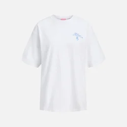 JJXX Milow Loose SS Tee Bright White