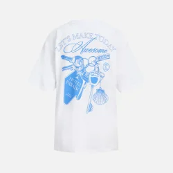 JJXX Milow Loose SS Tee Bright White