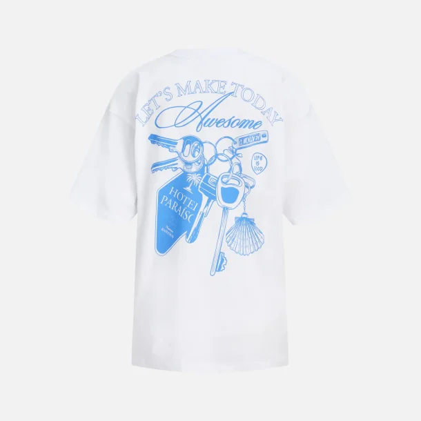 JJXX Milow Loose SS Tee Bright White