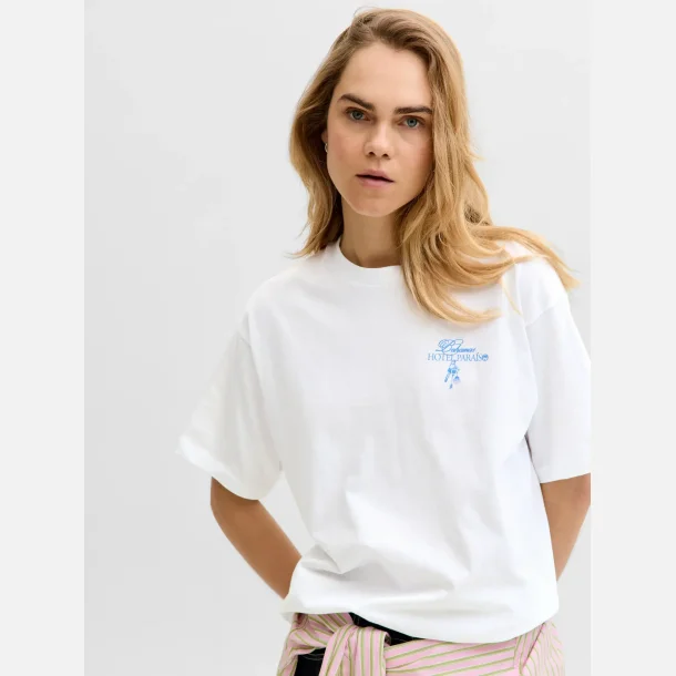 JJXX Milow Loose SS Tee Bright White