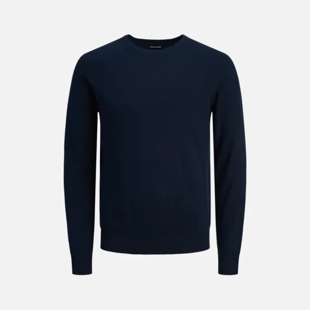 Jack &amp; Jones Emil strik crew neck navy