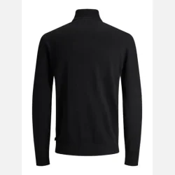 Jack &amp; Jones Emil strik rullekrave sort