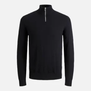 Jack & Jones Emil strik half zip sort