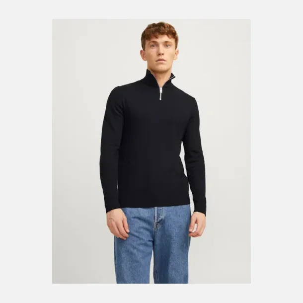 Jack &amp; Jones Emil strik half zip sort