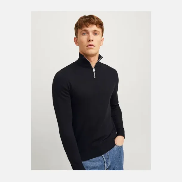 Jack &amp; Jones Emil strik half zip sort