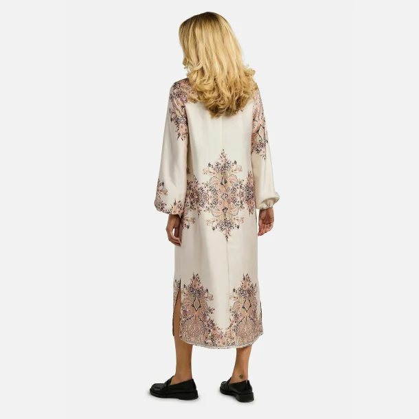 Liberte Essentiel Wennise LS Dress Creme Paisley