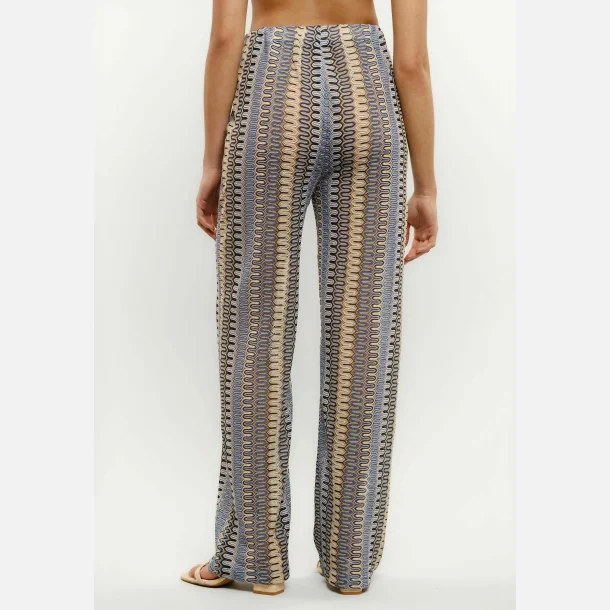 Liberte Essentiel Croc Pants Blue Creme Stripe 
