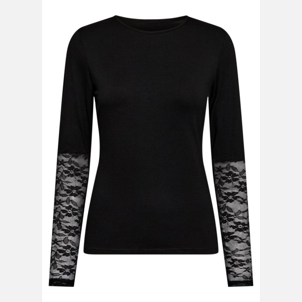 Liberte Essentiel Isa bluse black flower2