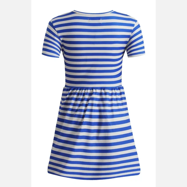 Liberte Essentiel Ami Alma babydoll dress stripe ivory cobolt