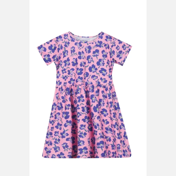 Liberte Essentiel Ami Alma babydoll dress pink purple flower