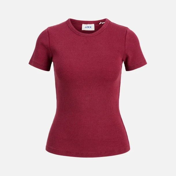 JJXX Frankie tee cabernet