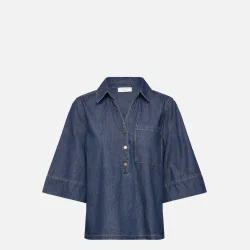 Freequent Lisea Bluse Denim