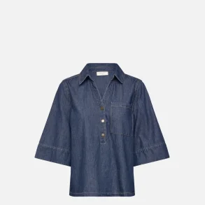 Freequent Lisea Bluse Denim