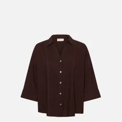 Freequent Laluna Shirt Coffee Bean