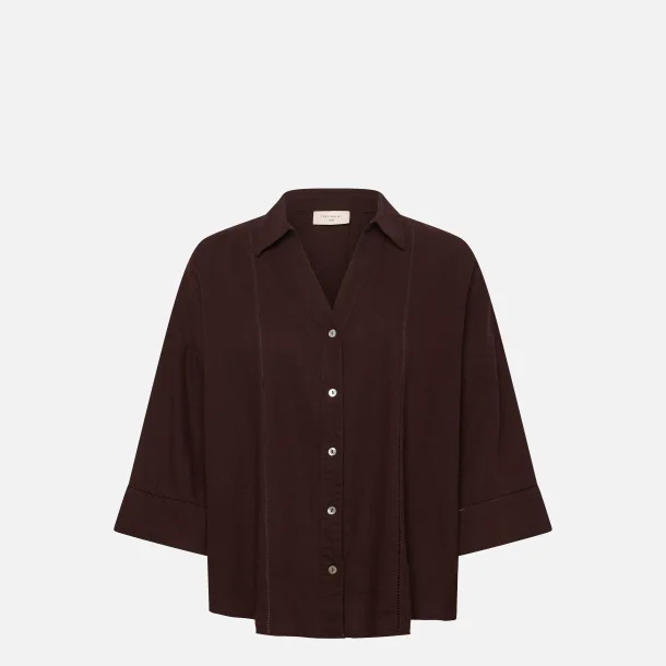 Freequent Laluna Shirt Coffee Bean