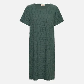 Freequent Alfi Dress Effect Jersey Dark Forest