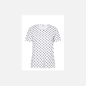 Freequent Viva Tee Brilliant White W. Black
