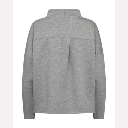 Freequent Brody Tee Medium Grey Melange