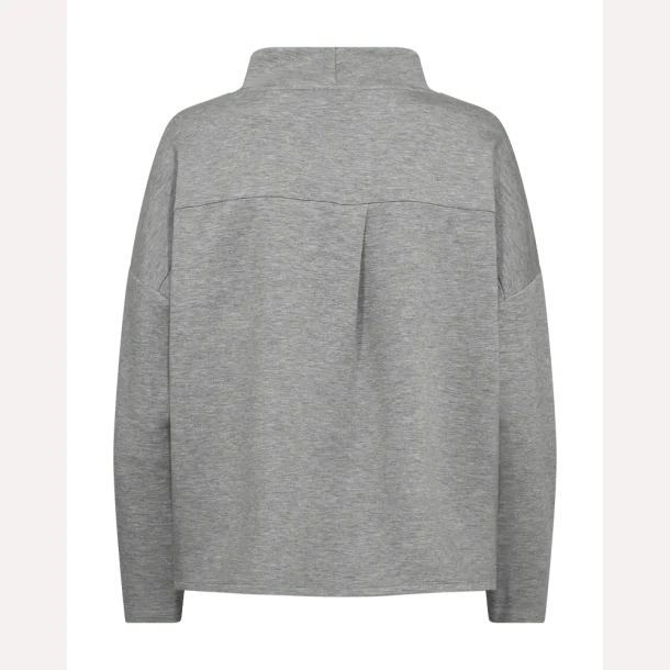 Freequent Brody Tee Medium Grey Melange