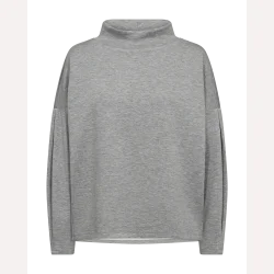 Freequent Brody Tee Medium Grey Melange