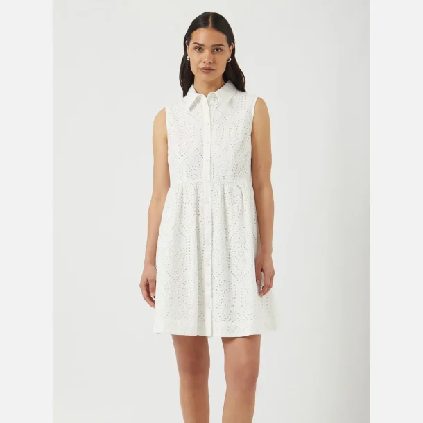 YAS Holi SL Shirt Dress Star White