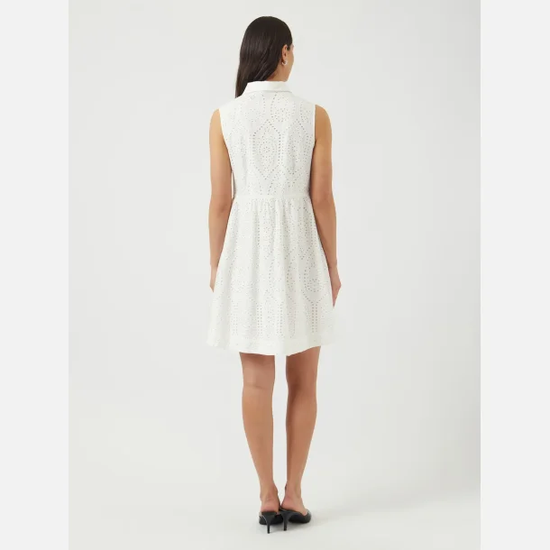 YAS Holi SL Shirt Dress Star White