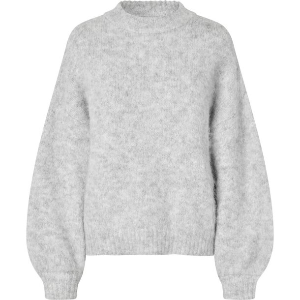 A-view Patrisia knit pullover light grey melange