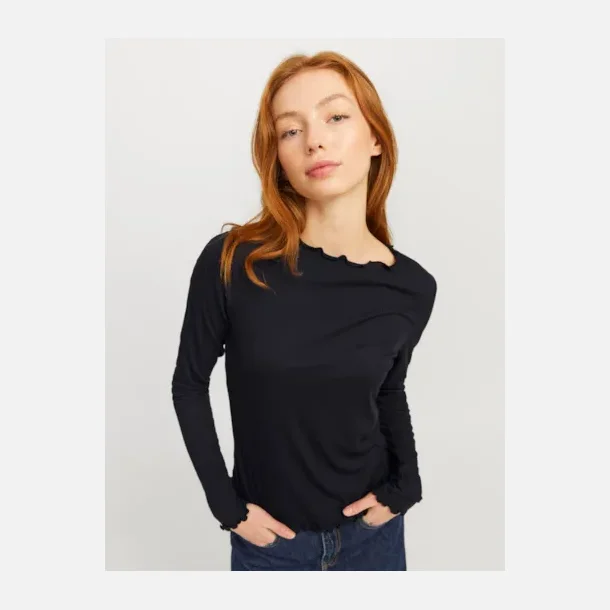 JJXX Hayden bluse sort