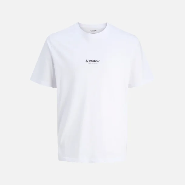 Jack &amp; Jones Soho t-shirt hvid moonbeam eller sort